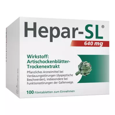 HEPAR-SL 640 mg compresse rivestite con film, 100 pz