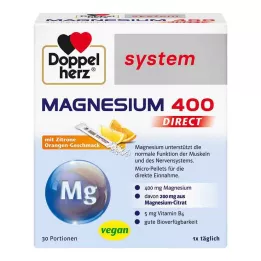 DOPPELHERZ Magnesio 400 DIRECT sistema Pellet, 30 pz