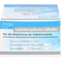 INJEKTIONSPFLASTER Silikofix 2x4 cm Höga, 100 pz