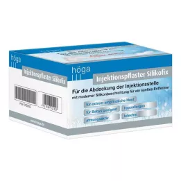INJEKTIONSPFLASTER Silikofix 2x4 cm Höga, 100 pz