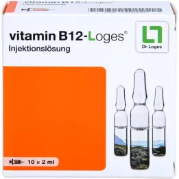 VITAMIN B12-LOGES Soluzione iniettabile in fiale, 10X2 ml