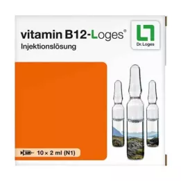 VITAMIN B12-LOGES Soluzione iniettabile in fiale, 10X2 ml