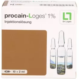 PROCAIN-Loges 1% Soluzione iniettabile in fiale, 10X2 ml