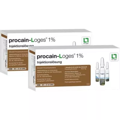 PROCAIN-Loges 1% Soluzione iniettabile in fiale, 100X2 ml