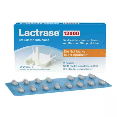 LACTRASE 12.000 FCC capsule, 45 pezzi LACTRASE 12.000 FCC capsule, 45 pezzi