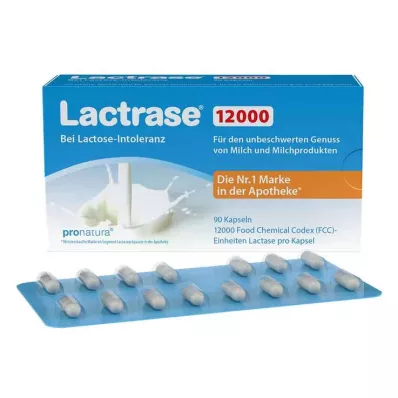 LACTRASE 12.000 FCC Capsule, 90 pz