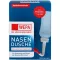 WEPA Doccia nasale con 10x2,95 g di sale per sciacqui nasali, 1 p