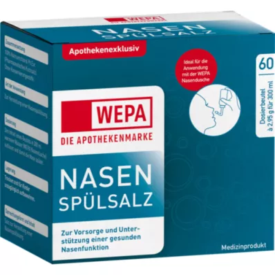 WEPA Sale per risciacquo nasale, 60X2,95 g