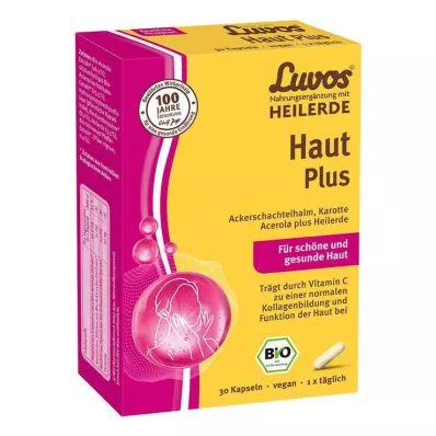 LUVOS Healing Earth Organic Skin Plus Capsule, 30 Capsule