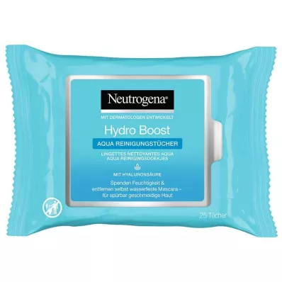 NEUTROGENA Salviette detergenti Hydro Boost Aqua, 25 pezzi