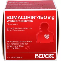 BOMACORIN 450 mg compresse di biancospino, 100 pz