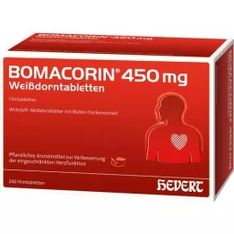 BOMACORIN 450 mg compresse di biancospino, 200 pz