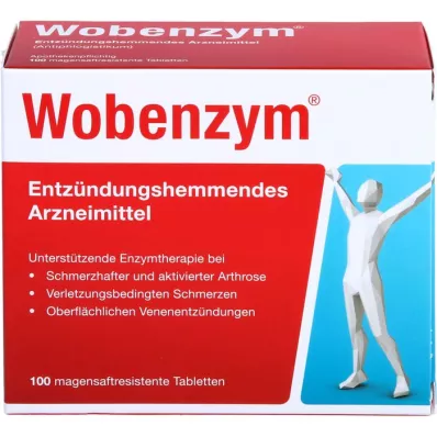 WOBENZYM compresse rivestite di enterico, 100 pz