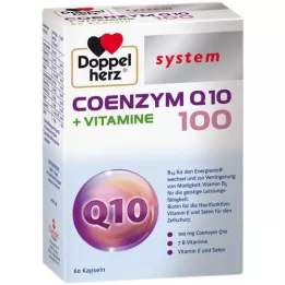 DOPPELHERZ Coenzima Q10 100+Capsule del sistema vitaminico, 60 Capsule