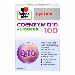 DOPPELHERZ Coenzima Q10 100+Capsule del sistema vitaminico, 60 Capsule