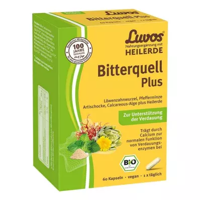 Luvos Healing Clay Organic Bitterquell Plus Capsule, 60 pz Luvos Healing Clay Organic Bitterquell Plus Capsule, 60 pz