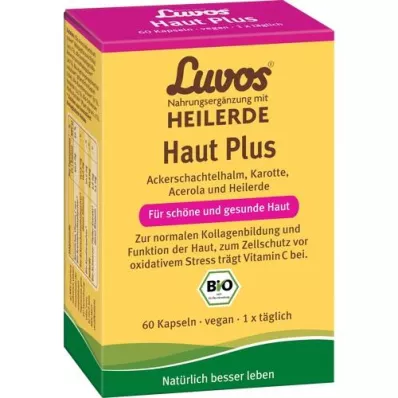 LUVOS Healing Earth Organic Skin Plus Capsule, 60 Capsule