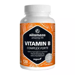VITAMIN B COMPLEX tbl vegano extra ad alto dosaggio, 120 pz