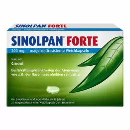 SINOLPAN forte 200 mg capsule molli rivestite entericamente, 21 pz