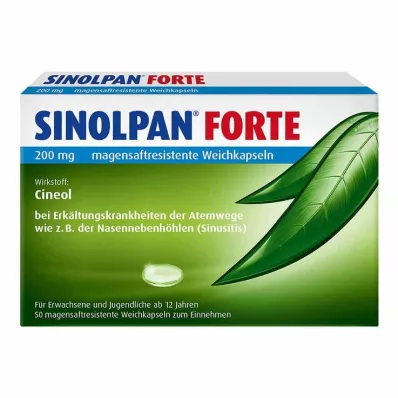 SINOLPAN forte 200 mg capsule molli rivestite entericamente, 50 pz SINOLPAN forte 200 mg capsule molli rivestite entericamente, 50 pz