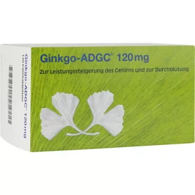 GINKGO ADGC 120 mg compresse rivestite con film, 120 pezzi