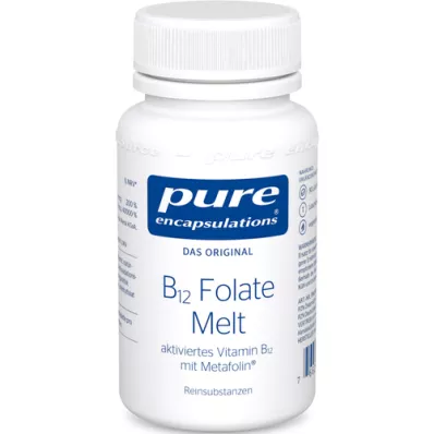 PURE ENCAPSULATIONS B12 Folate melt pastiglie, 90 pz