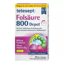 TETESEPT Acido folico 800 compresse depot, 60 pz