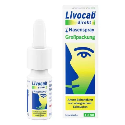 Livocab spray nasale diretto per allergie, 10 ml