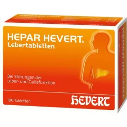 HEPAR HEVERT Compresse per il fegato, 100 pz