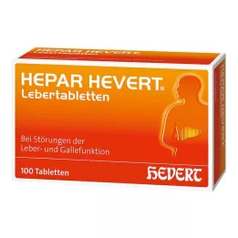 HEPAR HEVERT Compresse per il fegato, 100 pz