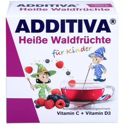 ADDITIVA Frutti di bosco caldi in polvere, 100 g