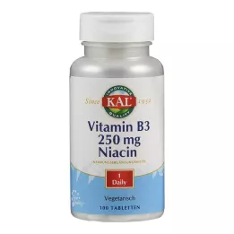 VITAMIN B3 NIACIN compresse da 250 mg, 100 pz
