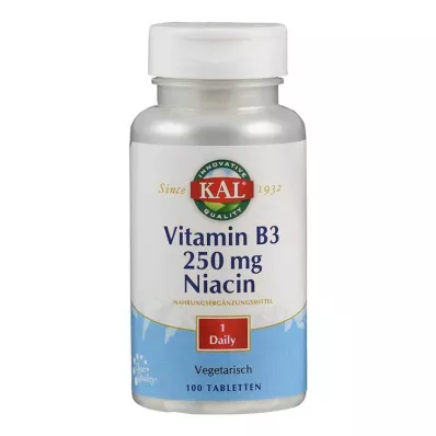 VITAMIN B3 NIACIN compresse da 250 mg, 100 pz