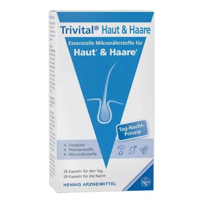Capsule pelle + capelli Trivital, 56 pezzi Capsule pelle + capelli Trivital, 56 pezzi