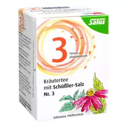 KRÄUTERTEE con sale Schuessler n. 3 pillole Salus, 15 pz