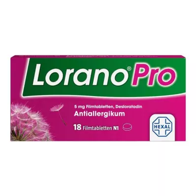 LORANOPRO 5 mg compresse rivestite con film, 18 pezzi