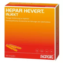 HEPAR HEVERT fiale per iniezioni, 100X2 ml