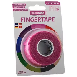 FINGERTAPE senza lattice BUDDYCARE MED rosa, 1 pz