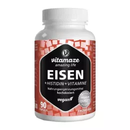 EISEN 20 mg+istidina+vitamine C/B9/B12 in capsule, 90 pz
