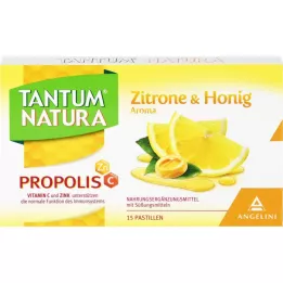 TANTUM NATURA Propoli al limone &amp; Aroma di miele, 15 pz