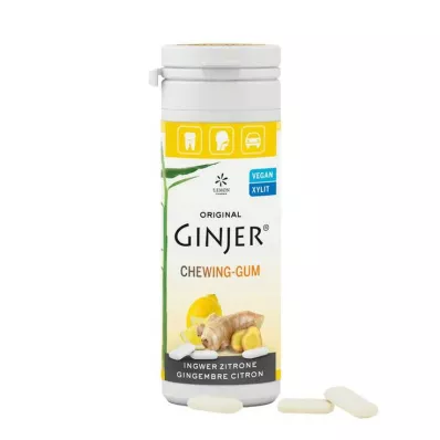 INGWER GINJER Gomma da masticare al limone, 30 g