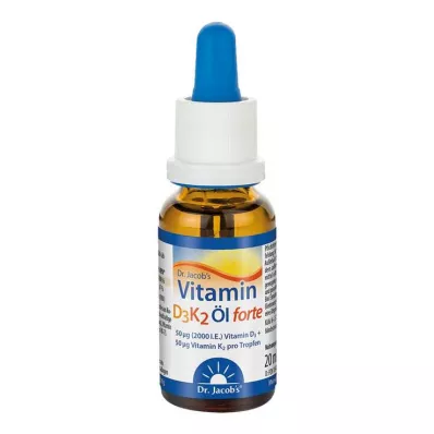 VITAMIN D3K2 Olio forte gocce, 20 ml