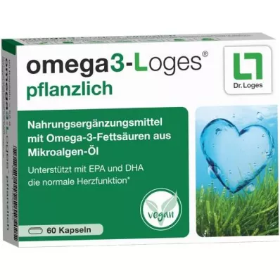 OMEGA3-Loges capsule vegetali, 60 pezzi
