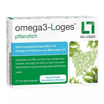 Capsule vegetali OMEGA3-Loges, 60 pz