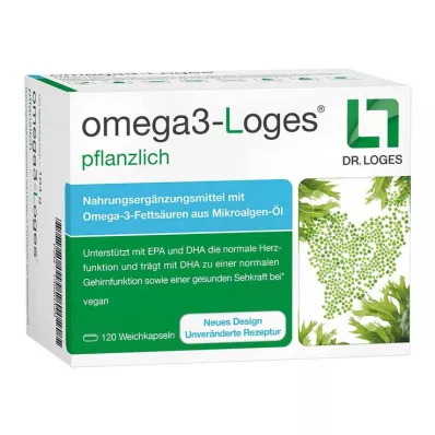 Capsule vegetali OMEGA3-Loges, 120 pezzi Capsule vegetali OMEGA3-Loges, 120 pezzi