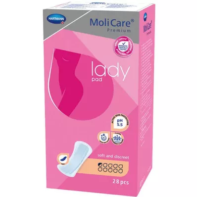 MOLICARE Cuscinetto Premium lady 0,5 gocce, 28 pz