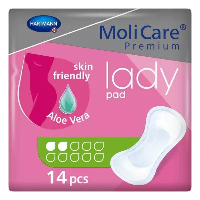 MOLICARE Cuscinetto Premium Lady 2 gocce, 14 pezzi