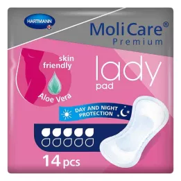 MOLICARE Cuscinetto Premium Lady 5 gocce, 14 pezzi