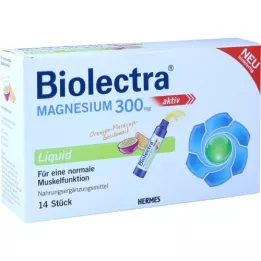 BIOLECTRA Magnesio 300 mg liquido, 14 pezzi