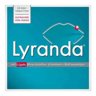 LYRANDA Compresse masticabili, 28 pezzi